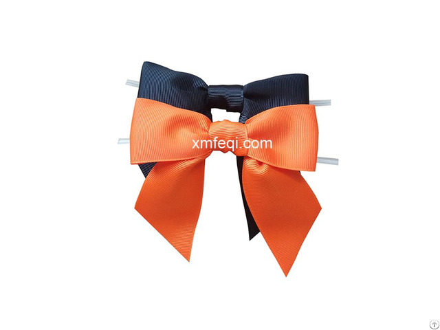 Halloween Twist Tie Ribbon Bow For Candy Bag