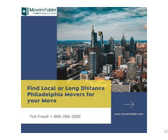 Find Local Or Long Distance Philadelphia Movers For Your Move