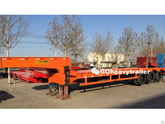 Three Axles Container High Bed Semi Trailer