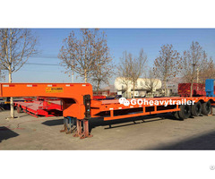 Three Axles Container High Bed Semi Trailer