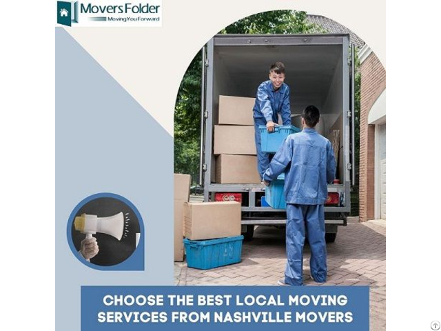 Choose The Best Local Moving Services From Nashville Movers