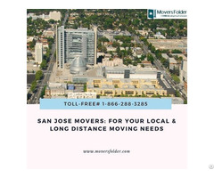San Jose Movers For Your Local And Long Distance Moving Needs