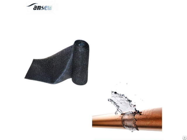 Moisture Activated Fiber Reinforced Polyurethane Fast Curing Fiberglass Pipe Repair Bandage