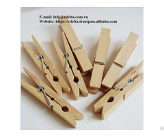 Bamboo Clothespin With Different Package