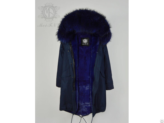 Sustainable Long Faux Fur Parka Winter Mrs Coat Trendy And Casual Apparel