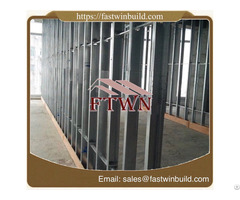 Drywall Channel C Galvanized Steel Keel Metal Profiles Stud Track Structure Frame