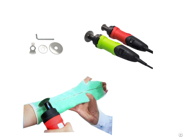 Electric Gypsum Saw Cutter Safely Remove Plaster Of Paris And Synthetic Casts