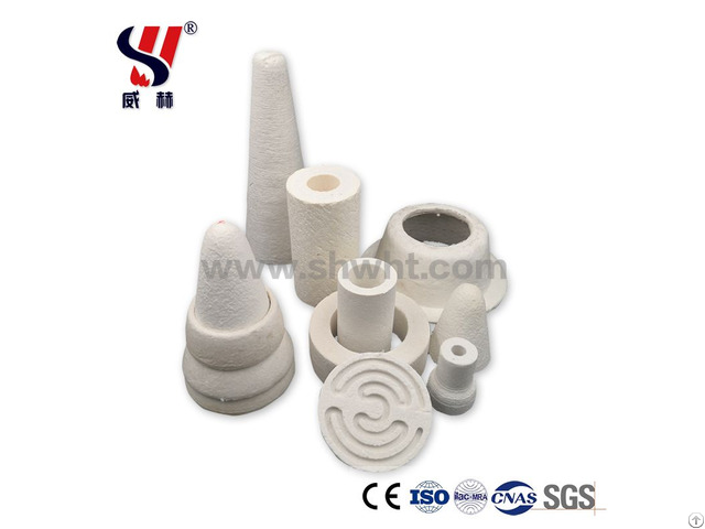 Insulation Refractory Non Standard Special Shaped Products 1000 1800 Degree Celsius Vacuum Molding