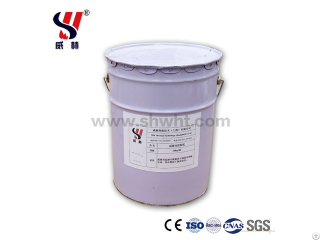 Insulation Refractory 1300 1700 Degree Celsius Mortar High Temperature Cementation Surface Treatment