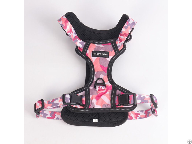 Okeypets Fashion Low Moq Printing Pattern Quick Release Custom Designer Pet Dog Harness