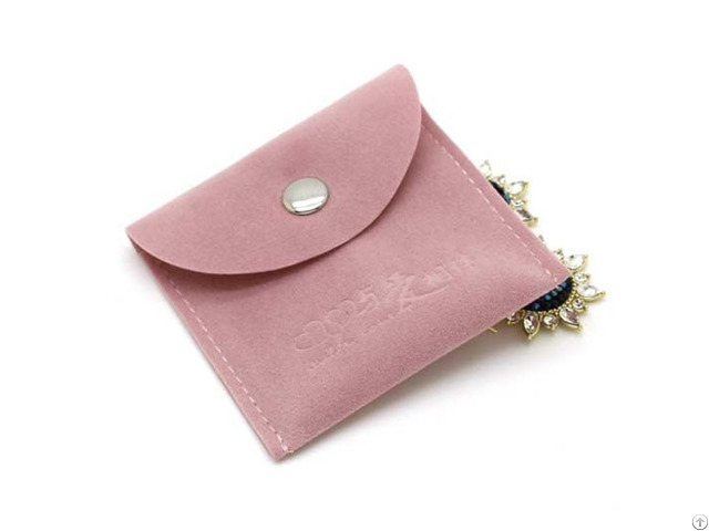 Pink Velvet Envelope Bags For Jewelry