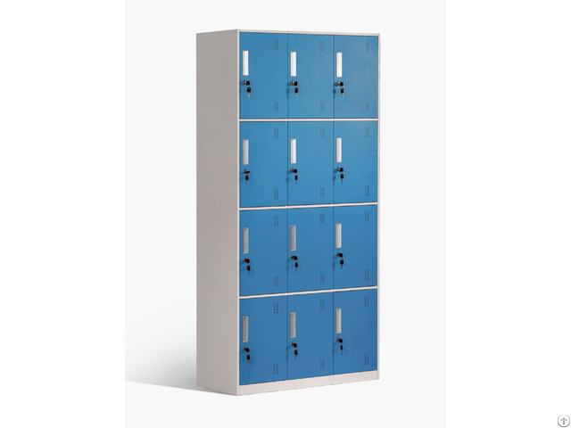 Easy Assembled 12 Door Steel Locker For Office