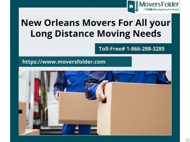 New Orleans Movers For All Your Long Distance Moving Needs