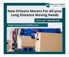 New Orleans Movers For All Your Long Distance Moving Needs