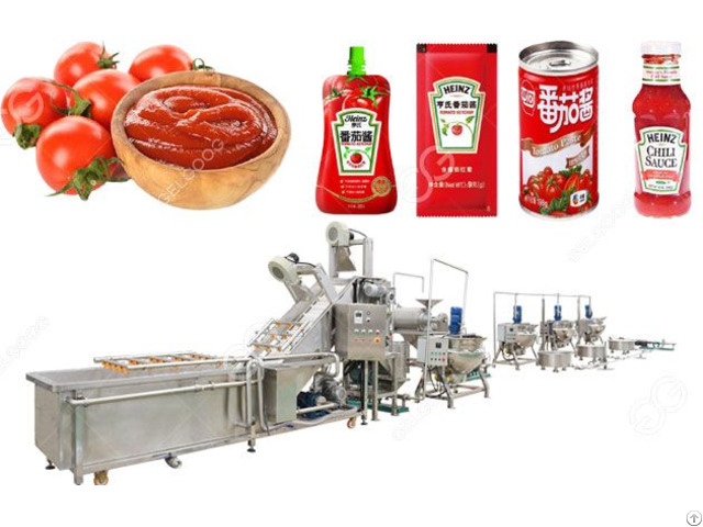 Smooth Tomato Paste Factory Production Line