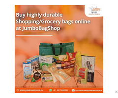 Buy Highly Durable Shopping Grocery Bags Online At Jumbobagshop