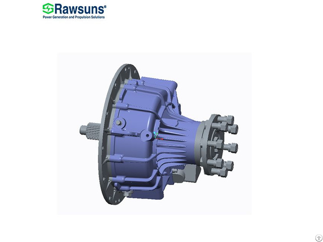 Rawsuns 1000nm 8000rpm Planetary Ev Gearbox Fixed Ratio 3 11 Reductor Reducer