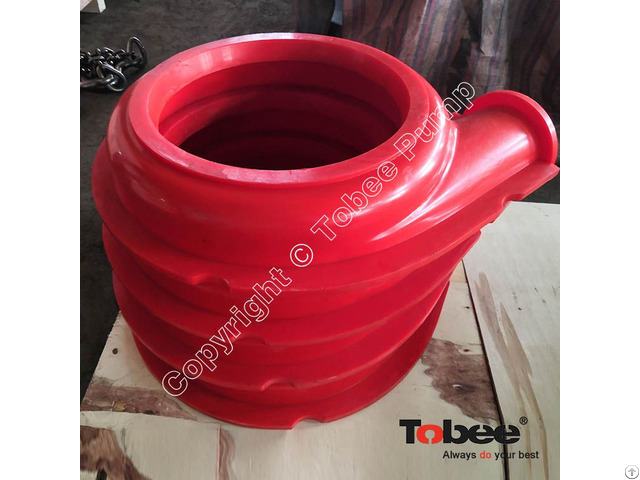 Tobee E4018srtliu38 Slurry Pump Pu Cover Plate Liner