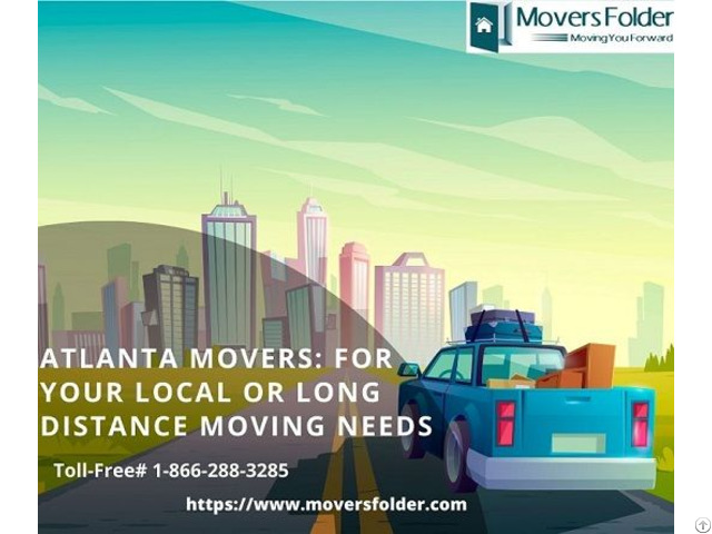 Atlanta Movers For Your Local Or Long Distance Moving Needs