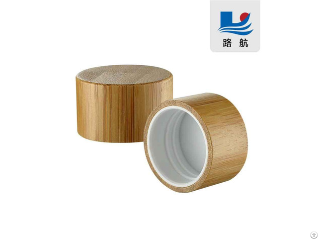 Screw Cap Cover With Bamboo Lid