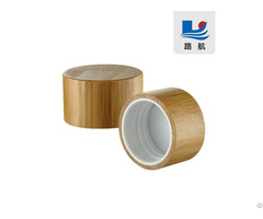 Screw Cap Cover With Bamboo Lid