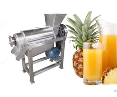 Commercial Pineapple Fruit Juice Extraction Machine