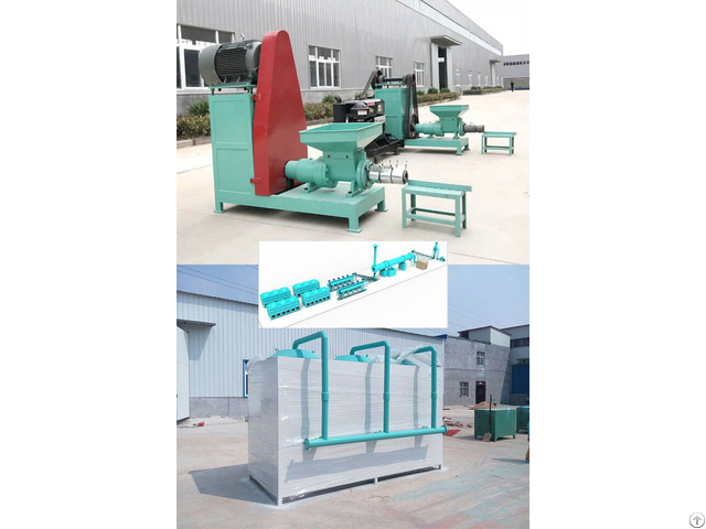 Screw Biomass Charcoal Briquette Machine