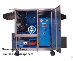 Ss304 Type Quality Transformer Oil Purification Plant Vacuum Dehydration Of Insulating Liquid