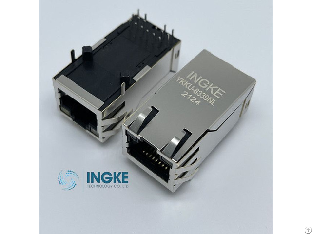 Ingke Ykku 8339nl Direct Substitute Bel Fuse 0826 1x1t 43 F Modular Connectors Jacks