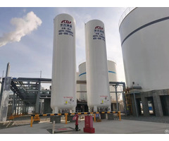 5m3 Stainless Steel Made Pressure Vessel Low Temperature Storage Tank For Cylinder Filling