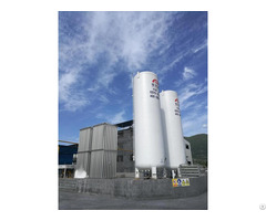 30m3 Vertical Low Temperature Cryogenic Liquid Storage Tank For Metallurgy