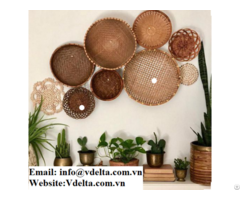 Cheap Woven Round Bamboo Baskets And Trays For Serving Food