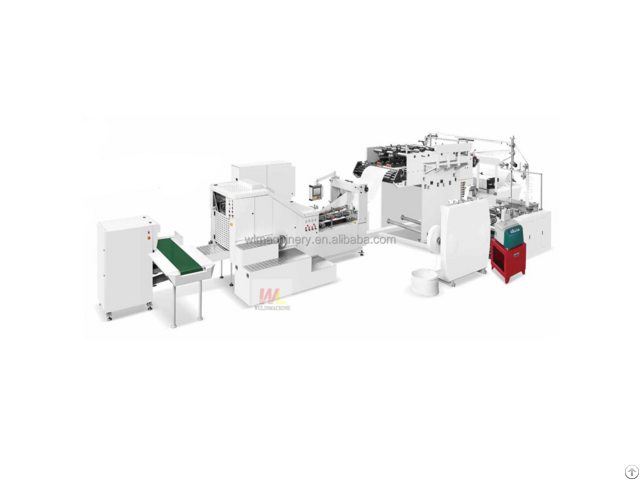 Manufacturer Price Full Automatic Food Paper Bag Making Machine