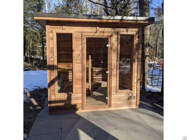 Cedar Sauna Room