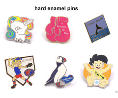 High Quality Hard Enamel Lapel Pins China Manufacturer