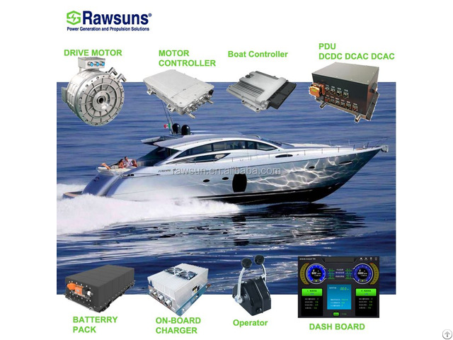 150kw Electric Ac Motor Ev Conversion Kit For Yacht Boat