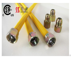 Csa Certified Flexible Stainless Steel Pipes Gas Connector