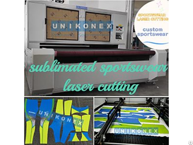 Vision Laser Cutting For Sublimation Printed Sportswear