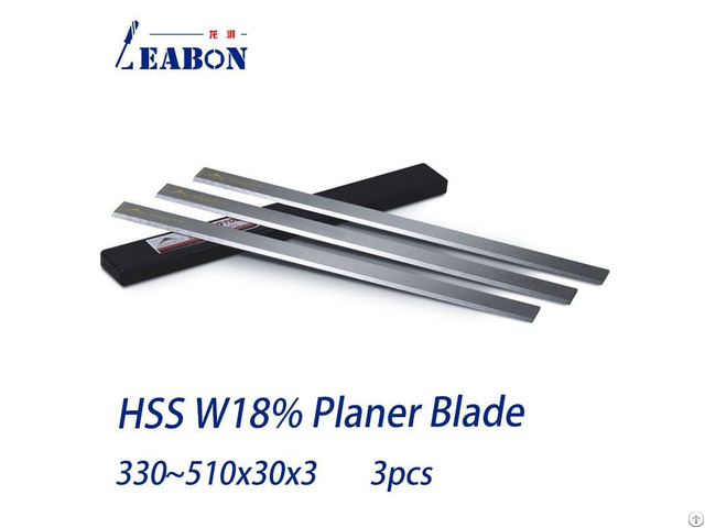 Woodworking Planer Blade W18 Hss Knife For Thickness Surface 330mm 510mm Length X 30mm Width