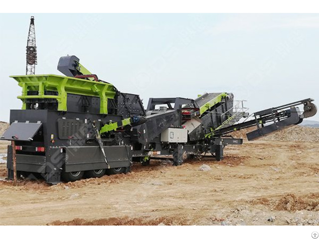 Wlf Mobile Crushing Screening Plant