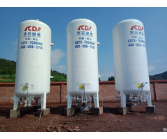 5m3 Vacuum Powders Insulation Cryogenic Liquid Storage Tank For Industry Use
