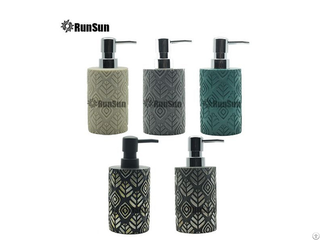 Resin Lotion Liquid Soap Dispenser Pump Bottle