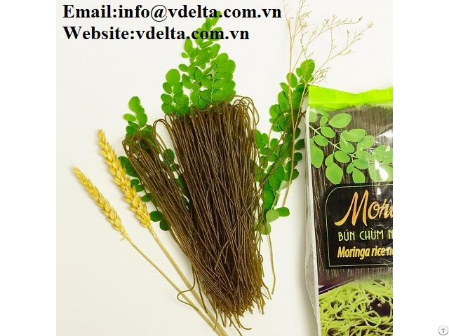 Organic Moringa Rice Noodles Vietnam Origin