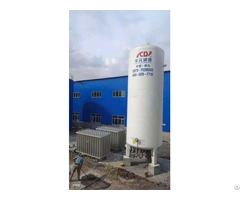 20m3 0 8mpa Pressure Vessel Lox Lar Cryogenic Liquid Storage Tank For Gas Station