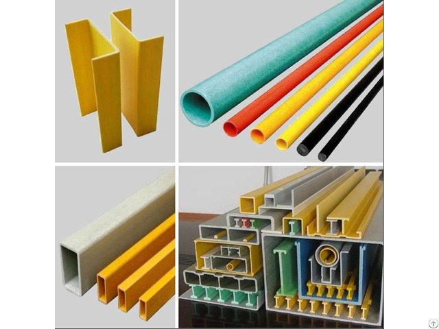 Frp Pultrusion Profile Fiberglass Tube And Bar