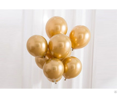 Chrome Rose Gold Balloons