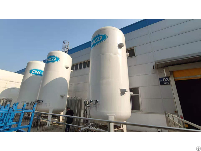 5m3 Vacuum Liquid Carbon Dioxide Lco2 Storage Tank For Coda Factory Filling