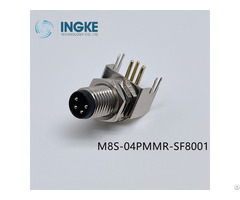 Ykm8h304am Compatible With Amphenol M8s 04pmmr Sf8001 Circular Metric Connectors