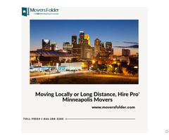 Moving Locally Or Long Distance Hire Pro Minneapolis Movers