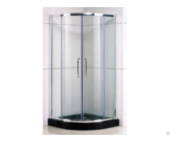 Custom Conner Framed Sliding Glass Quadrant Shower Enclosures